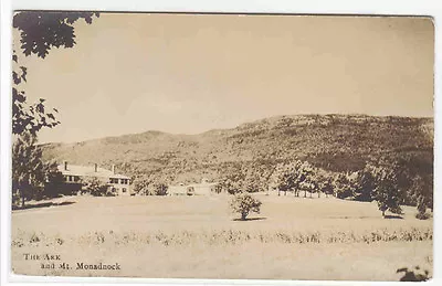 The Ark Mt Monadnock Jaffrey New Hampshire RPPC Real Photo Postcard • $9