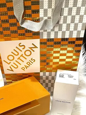 Louis Vuitton Fragrance Spell On You 3.4 Oz. EDP Shopping Bag New Box Receipt • $499.99