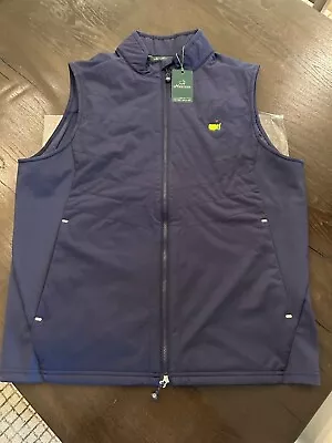 2024 Masters By Peter Millar Men's Fuse Elite Vest - Navy NEW - Medium • $399.99