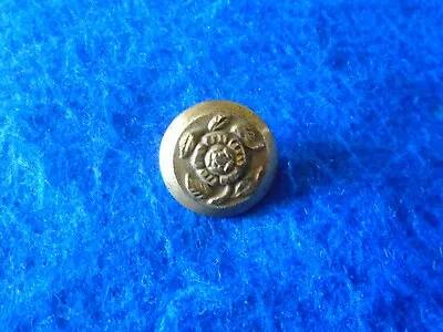 Unknown Early 22.5mm Brass Button Royal Navy Naval? Treble Standard Extra Rich • £5.99