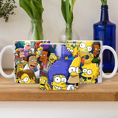 The Simpsons Mug And Gift. With Bart Homer Lisa Marg • £11.95