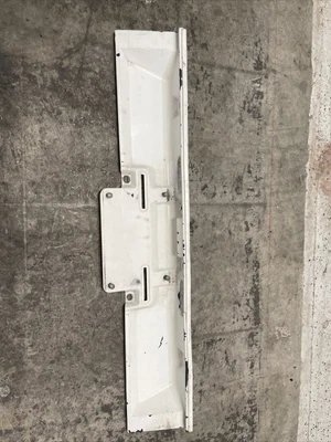 $100 • Buy VW MK1 Rabbit Convertible Cabriolet White License Plate Trunk Bracket Tub Trim