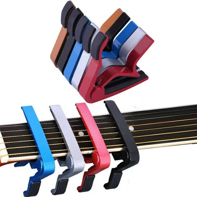 $10.89 • Buy Guitar Capo Trigger Quick Change Key Clamp Ukulele Mandolin Acoustic Electric