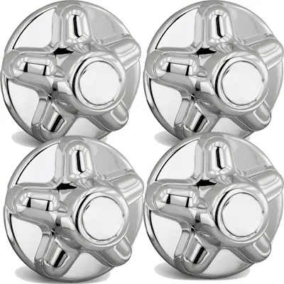 Trailer Center Caps 15  5 Lug 4.5  Bolt Circle Chrome • $42.95