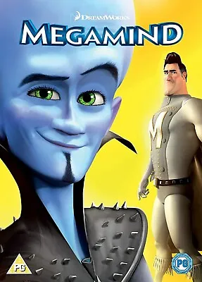 Megamind [2010] (Dreamworks) (DVD) Will Ferrell Jonah Hill Brad Pitt - New • £4.49