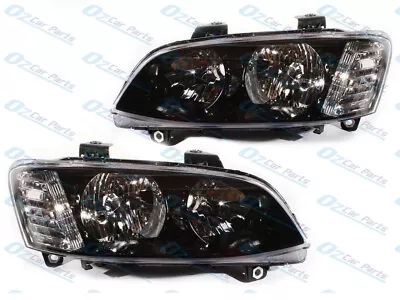 $259 • Buy HOLDEN COMMODORE Series 2 SS SV6 SS VE HEADLIGHTS Black PAIR NEW HEAD LAMPS NEW