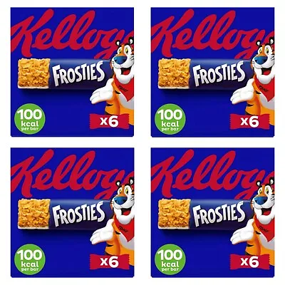 Kellogg's Frosties Cereal Milk Bars 24 X 25g Bars. FREE DELIVERY! • £13.95