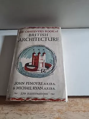 Observer Book Of Architecture 1952 • £3