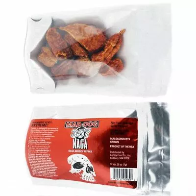 Mad Dog 357 Naga Morich Pepper Pods 7 Grams • $13.95