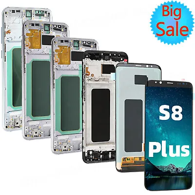 For Samsung Galaxy S8+ Plus G955 LCD Display Touch Screen Digitizer Replacement • $101.67