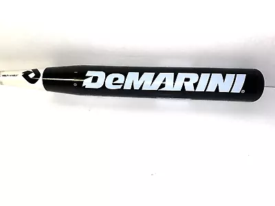 DeMarini White Steel Softball Bat C6 Composite SingleWall 34In  26oz • $449