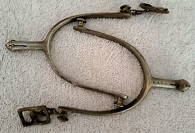 WW1 WW2 US Army Military Field Gear Cavalry Horse Spurs  Marked  • $89.95