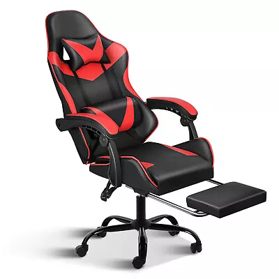 YSSOA Gaming Chair Ergonomic Recliner Office Computer Desk Seat Swivel Footrest • $114.99