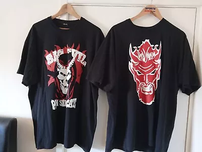 Mens WWE Undertaker T-shirt Bundle 3XL XXXL American Badass Biker Big Evil  • £10