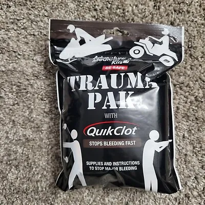 Adventure Medical Kits Trauma Pak With QuikClot Stop Bleeding Fast Best By 2016 • $19.95