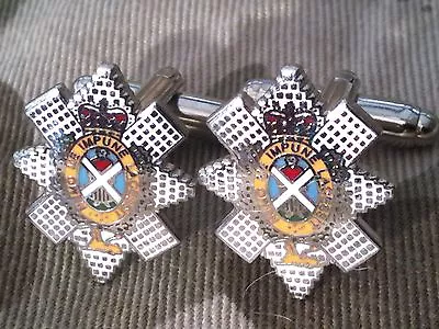 Black Watch Regiment Military Cufflinks • £9.99