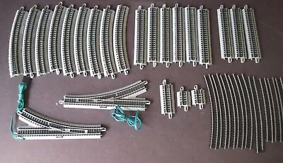 32 Pieces N Scale Bachmann E-Z Track & Switches & Atlas Track • $30