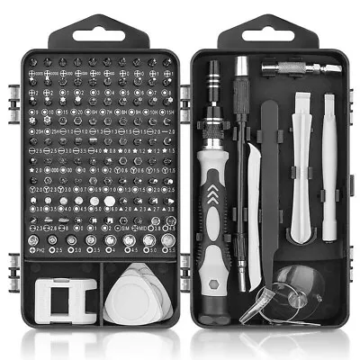 122 In 1 Magnetic Precision Screwdriver Set Accessories Kit Repair Tool Phone PC • £8.69