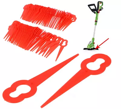 1/20/30/50/100pcs Grass Trimmer Blades L83 For KULLER OZITO Garden Yard Plastic • $10.38