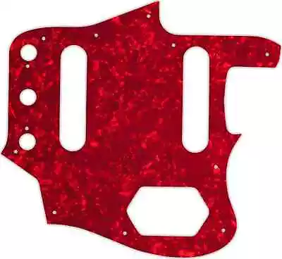 WD Custom Pickguard For Fender Johnny Marr Signature Series Jaguar #28R Red P... • $51.99