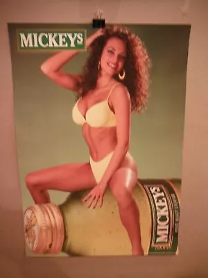 Mickeys 26 1/2 X 19  Poster~#137 • $20