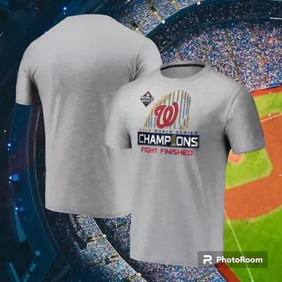 New Washington Nationals Fanatics 2019 World Series T-shirt Large • $8