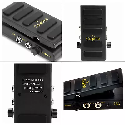 Caline CP-31P Volume Pedal With Boost Function Vol Effect Guitar Accessories 9V • $34