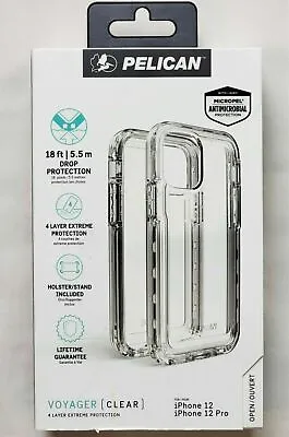 Pelican Voyager Case + Holster - IPhone 12  / 12 Pro - Clear • $17.89