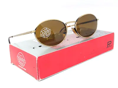 Vuarnet 051 2051 Gold Vintage Sunglasses 90s Px 2000  France New In Box • $75.65