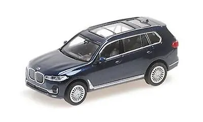 Minichamps 1/87 HO BMW X7 – 2019 – BLUE METALLIC 870029301 • $24.99