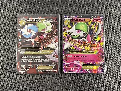 Pokemon Card X2 Gardevoir M Gardevoir EX Mega Generations Full Art XY Ultra Rare • $5.50