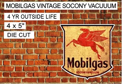 Vintage Mobilgas Socony Vacuuum Uv Laminated Reprint • $3.16