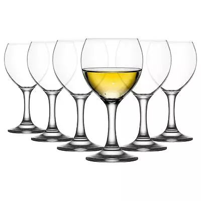 6x LAV 210ml Misket White Wine Glasses Party Cocktail Drinking Glass Goblet Set • £12