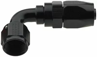 FRAGOLA 229004-BL Hose Fitting 4 AN 90 Degree Pro Flow Black • $22.48