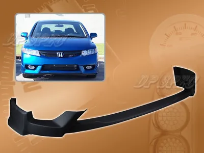 For 06-08 Honda Civic 2dr Coupe Type-m Pu Front Bumper Lip Body Kit Spoiler • $117.95