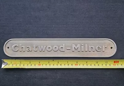 £25.99 • Buy Safe Plaque Safe Plate Chatwood Milner