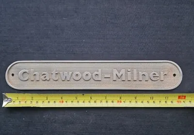 Safe Plaque Safe Plate Chatwood Milner • £25.99
