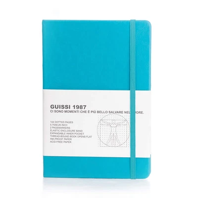 $18.84 • Buy Guissi Classic Dotted Grid Bullet Notebook Journal Dot Hard Cover A5 Premium 80G