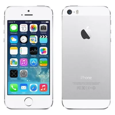 Apple IPhone 5s-16GB-4GB-Silver (Unlocked) Pristine Condition*boxed+ Accessories • £117.49