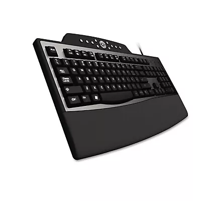 Kensington Pro Fit Comfort Keyboard Internet/Media Keys Wired Black 72402 • $36.01