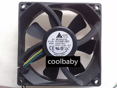 Delta AUB0912HH Fan 90*90*25mm 12V 0.40A 4pin • $8.99