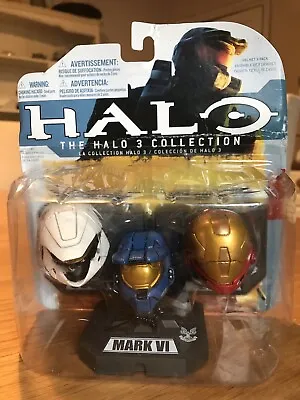 Halo 3 Replica Spartan Helmets | Mcfarlane Toys | Mark VI | Rare Collection • £34.99