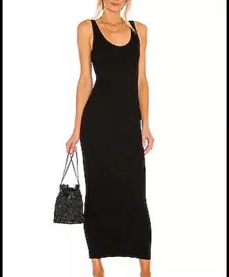 Young Fabulous & Broke Women’s Black Split Maxi Dress XS EUC • $40
