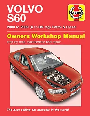 Volvo S60 Petrol & Diesel (00 - 09) Haynes Repair Manual (Paperback) • $35.91