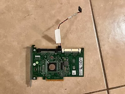 DELL POWEREDGE E2K-UCS-61-B JW063 SAS PCI-E RAID CONTROLLER CARD PERC 6/iR • $13.99