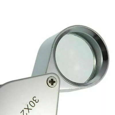 30x21mm Magnifying Glass Jewellers Loupe Useful Jewellery Eye Lens Magnifier • £2.50