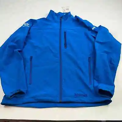 Marmot Tempo Full Zip Jacket Men’s Size Large NWT LOGO Blue • $33.74