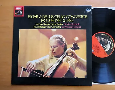 ASD 2764 Elgar & Delius Cello Concerto Jacqueline Du Pre Barbirolli Sargent EX • £15