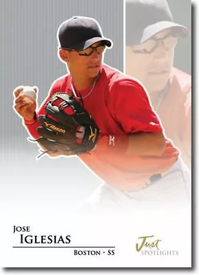 JOSE IGLESIAS 2011 Just SPOTLIGHTS Rookie Mint SILVER Parallel RC #/200 • $1.25