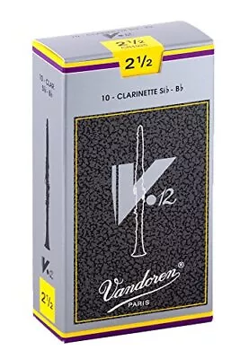 CR1925 Bb Clarinet V.12 Reeds Strength 2.5; Box Of 10 • $54.58